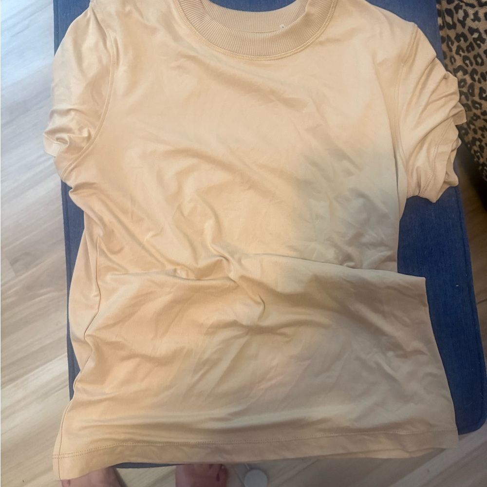 7 Diamonds Tan Short Sleeve Tee